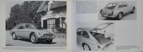 Robson "Der MGA, MGB + MGC" MG Fahrzeug-Historie 1988 (7287)